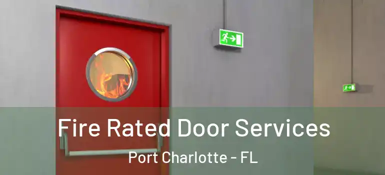  Fire Rated Door Services Port Charlotte - FL