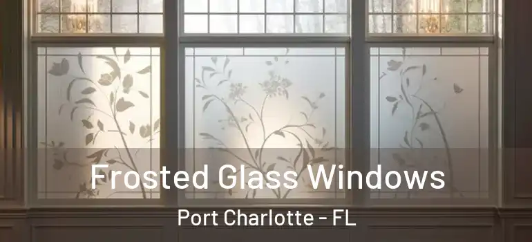  Frosted Glass Windows Port Charlotte - FL