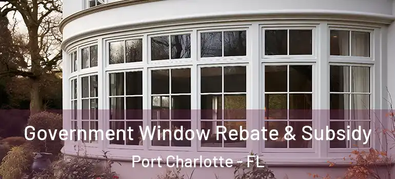  Government Window Rebate & Subsidy Port Charlotte - FL