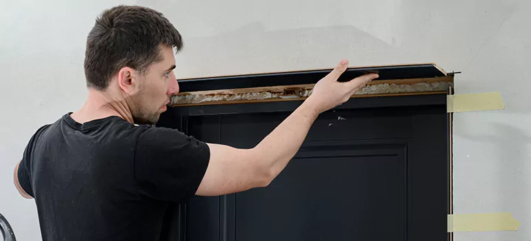 Wood Door Hole Repair in Port Charlotte, FL