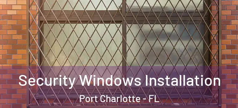  Security Windows Installation Port Charlotte - FL